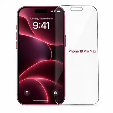 iPhone 18 Pro Max glasskjermbeskytter | Gratis montering i butikk