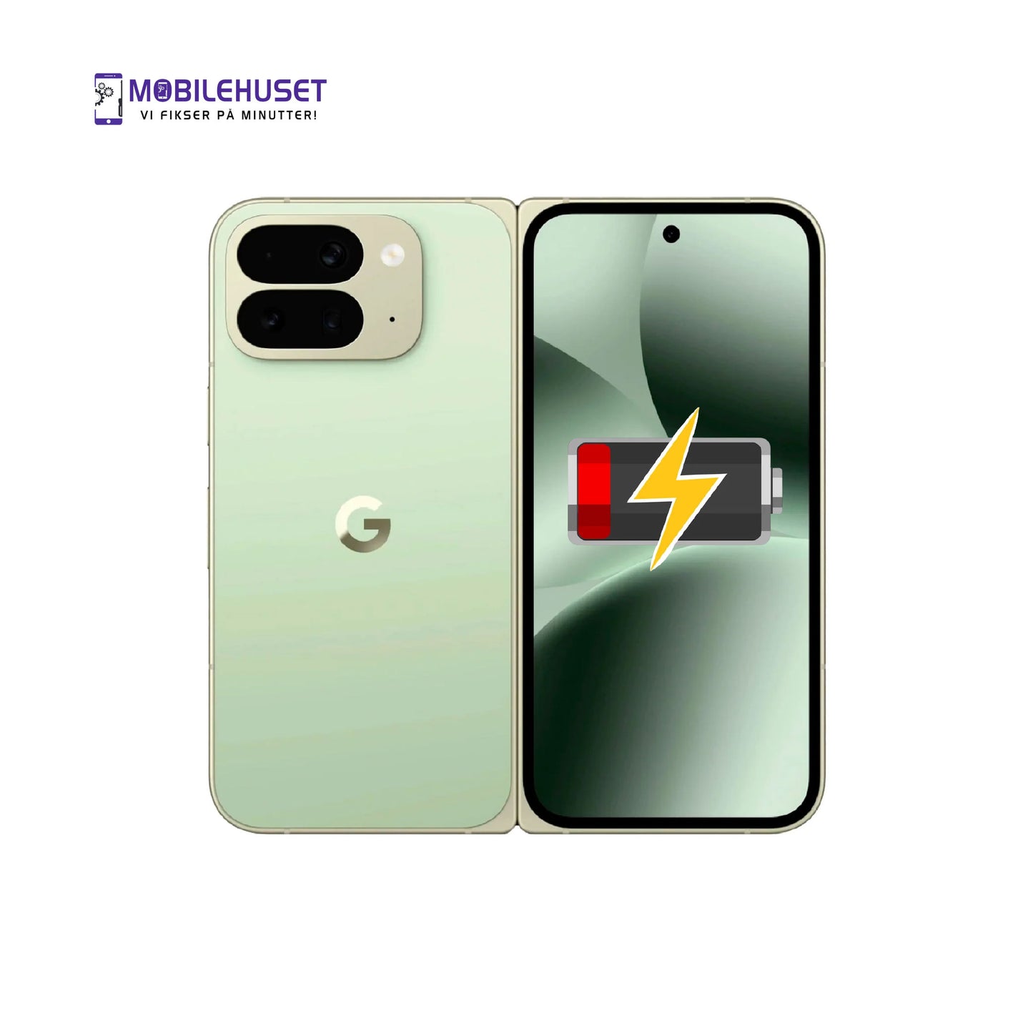 Google Pixel 10 Pro Fold Batteribytte | Rask Reparasjon i Oslo