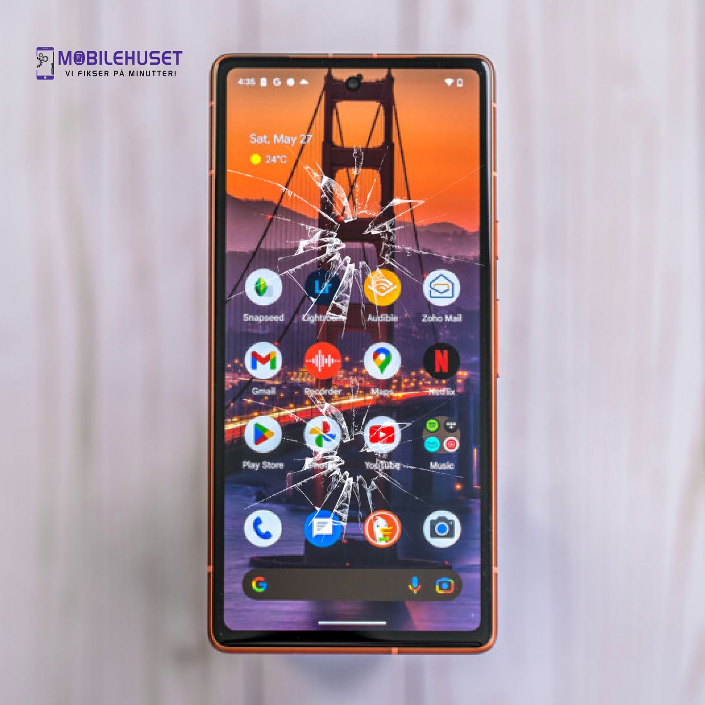 Google Pixel 7a Skjermbytte