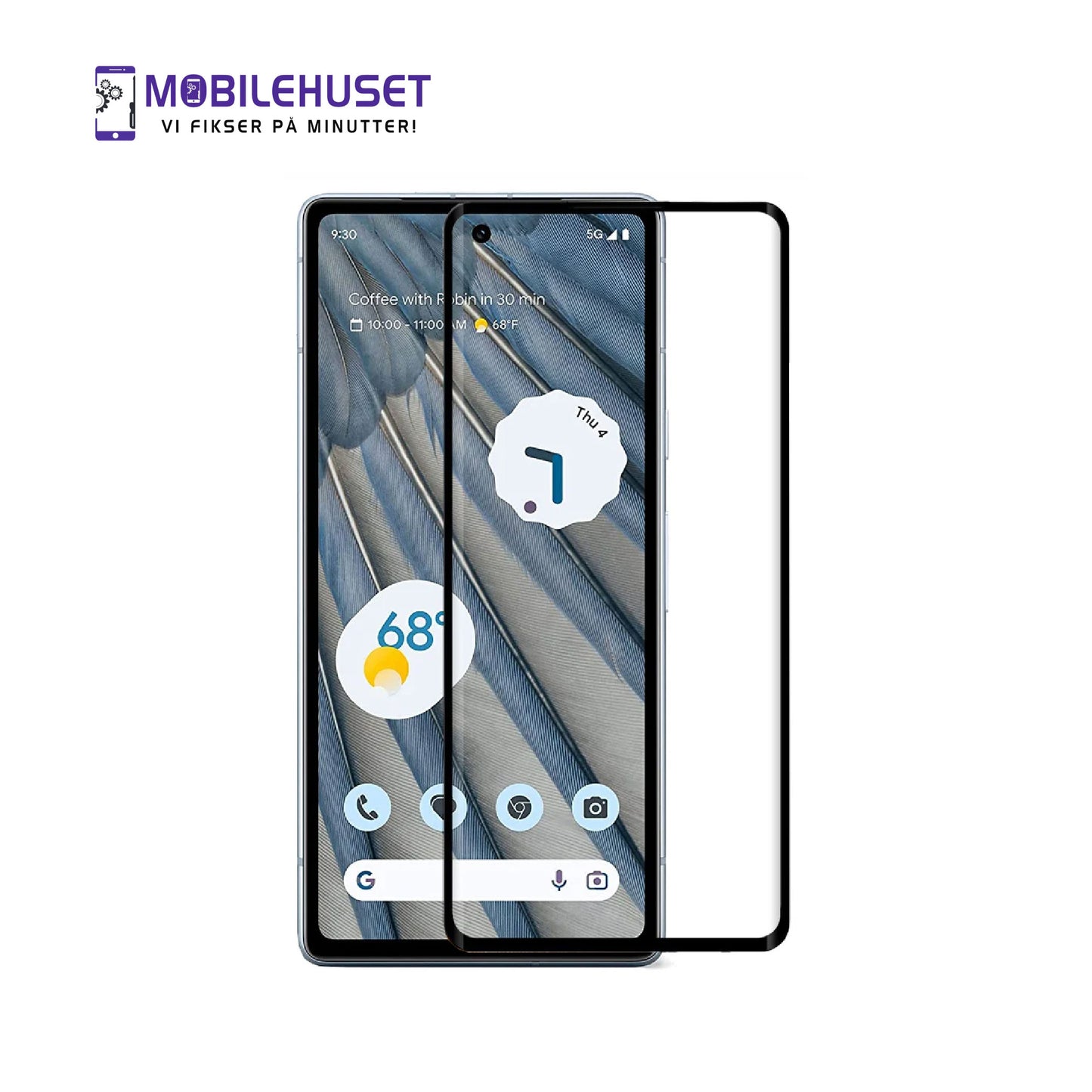 Google Pixel 7a skjermbeskyttelse – Sterk beskyttelse mot riper