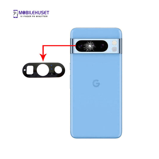 Google Pixel 8 Pro Kameralinse Reparasjon | Bytte av Kameraglass | Mobilehuset