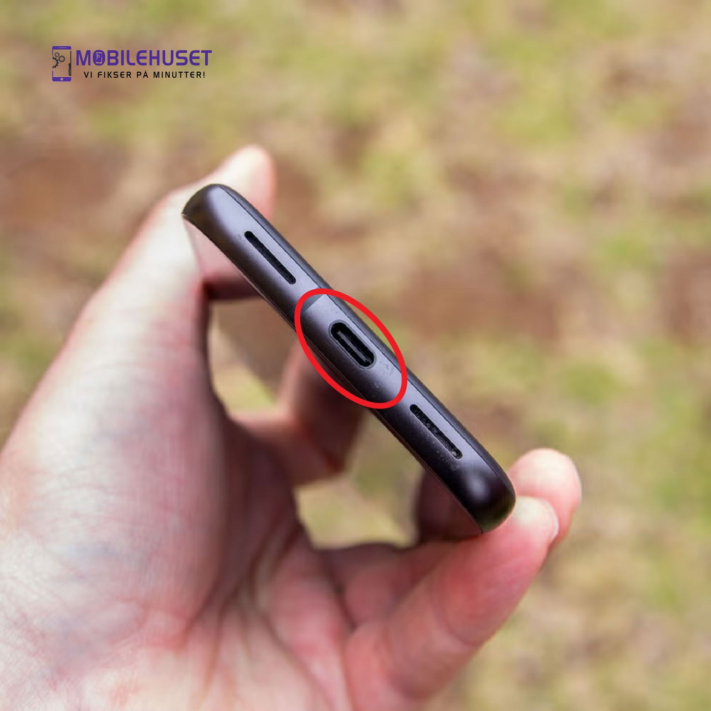 Google Pixel 8a Ladeport Reparasjon