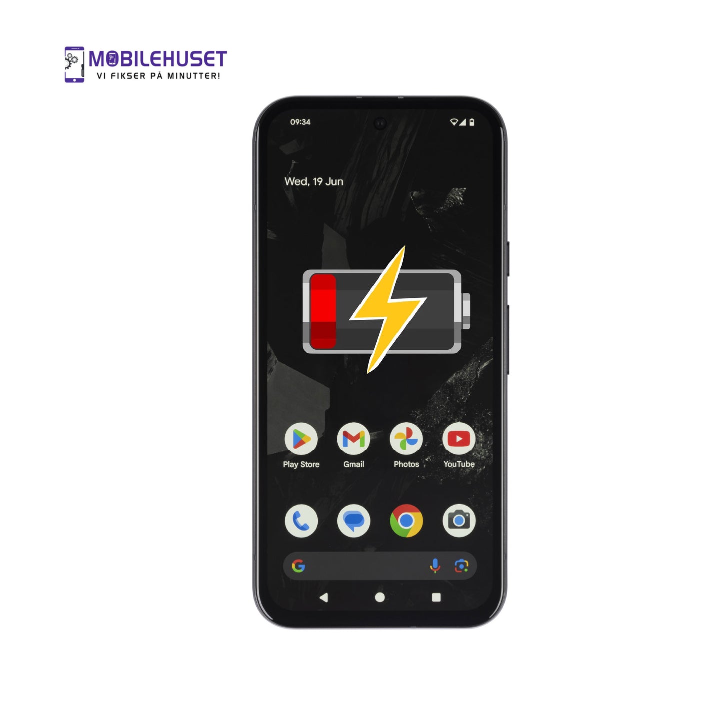 Google Pixel 8a Batteribytte i Oslo | Rask Reparasjon
