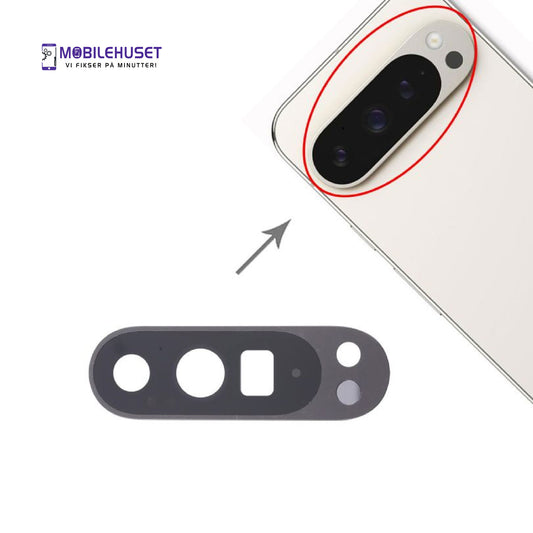Google Pixel 9 Pro XL Kameralinse Reparasjon og Utskifting | Mobilehuset