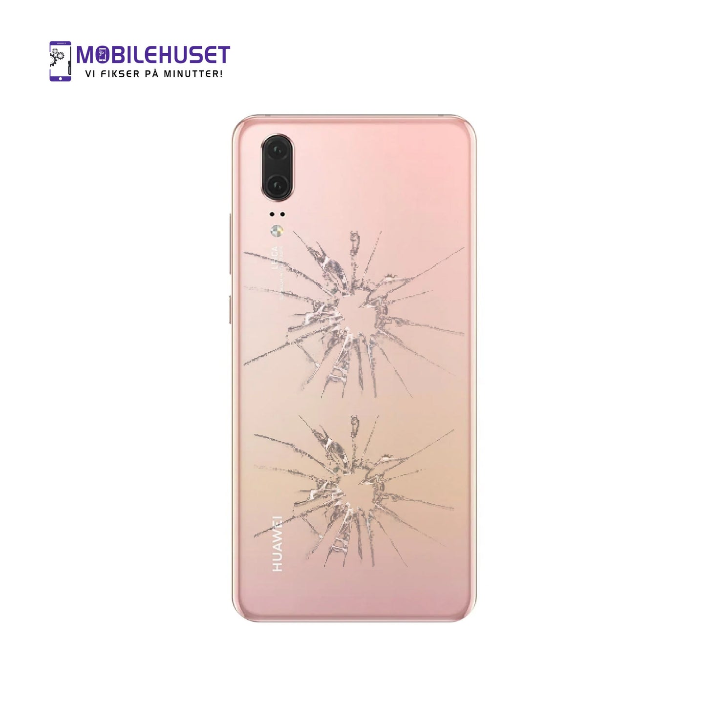 Huawei P20 (ELE-L29) Bakglass Reparasjon Oslo | Premium Bakglassbytte Samme Dag