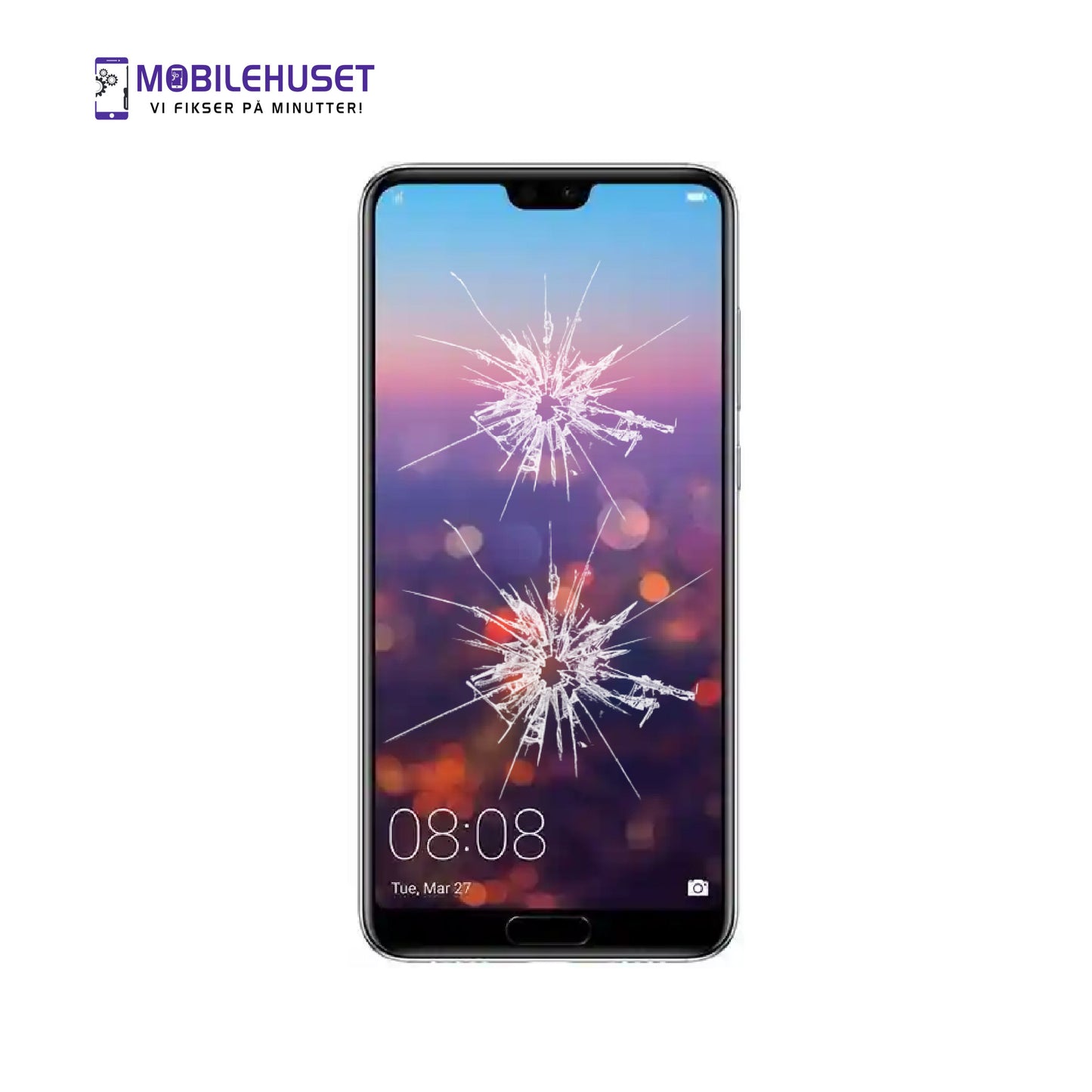 Huawei P20 (ELE-L29) Skjermbytte | Rask Mobilreparasjon Oslo