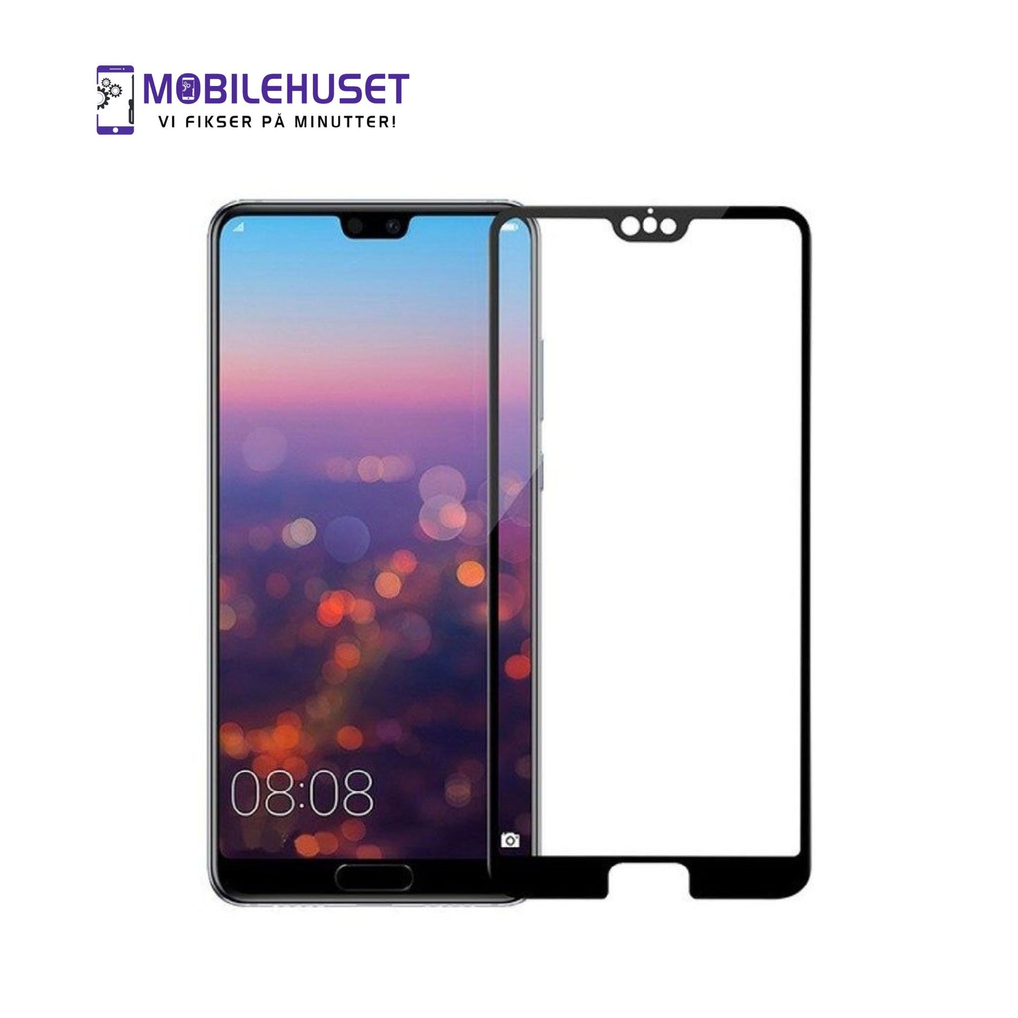 Huawei P20 (EML-L29C) Skjermbeskytter – Premium Glass
