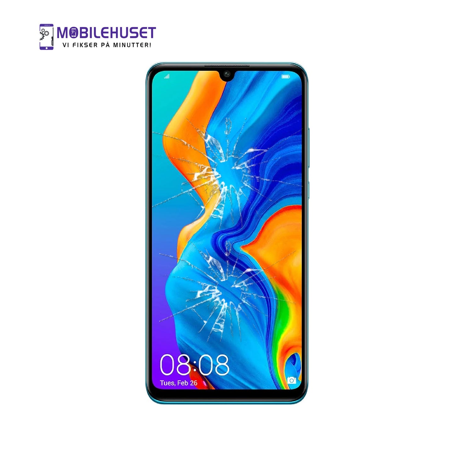 Huawei P30 Lite New Edition (MAR-L21BX) Skjerm Reparasjon & Skjermbytte i Oslo