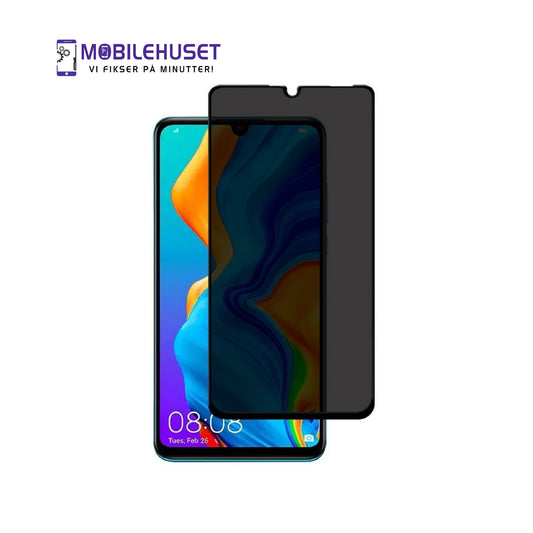 Huawei P30 Lite New Edition (MAR-L21BX) Privacy Skjermbeskytter | Anti-Spy Herdet Glass