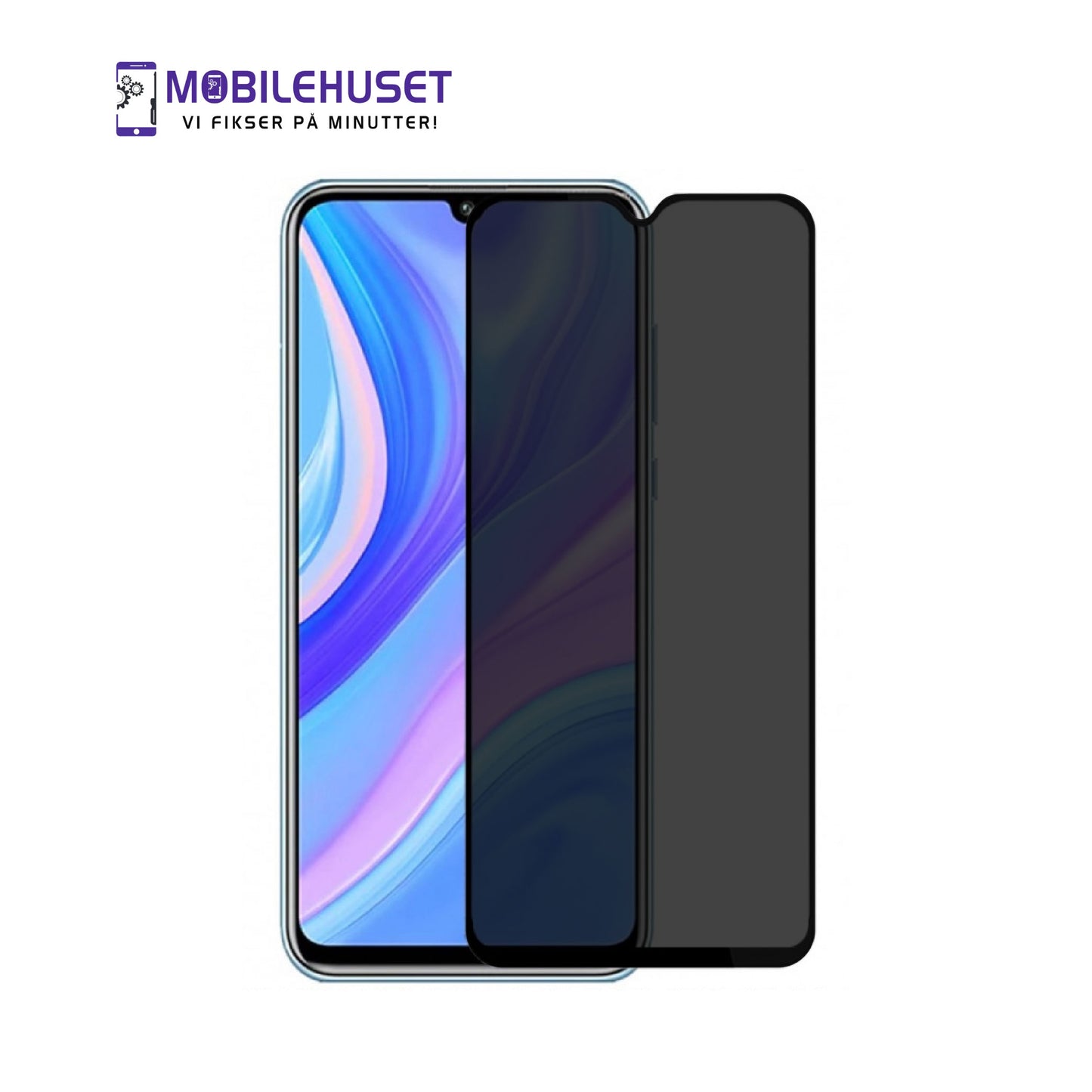 Huawei P Smart+ (2019) (POT-LX1T) Privacy Skjermbeskytter | Anti-Spy Herdet Glass i Oslo