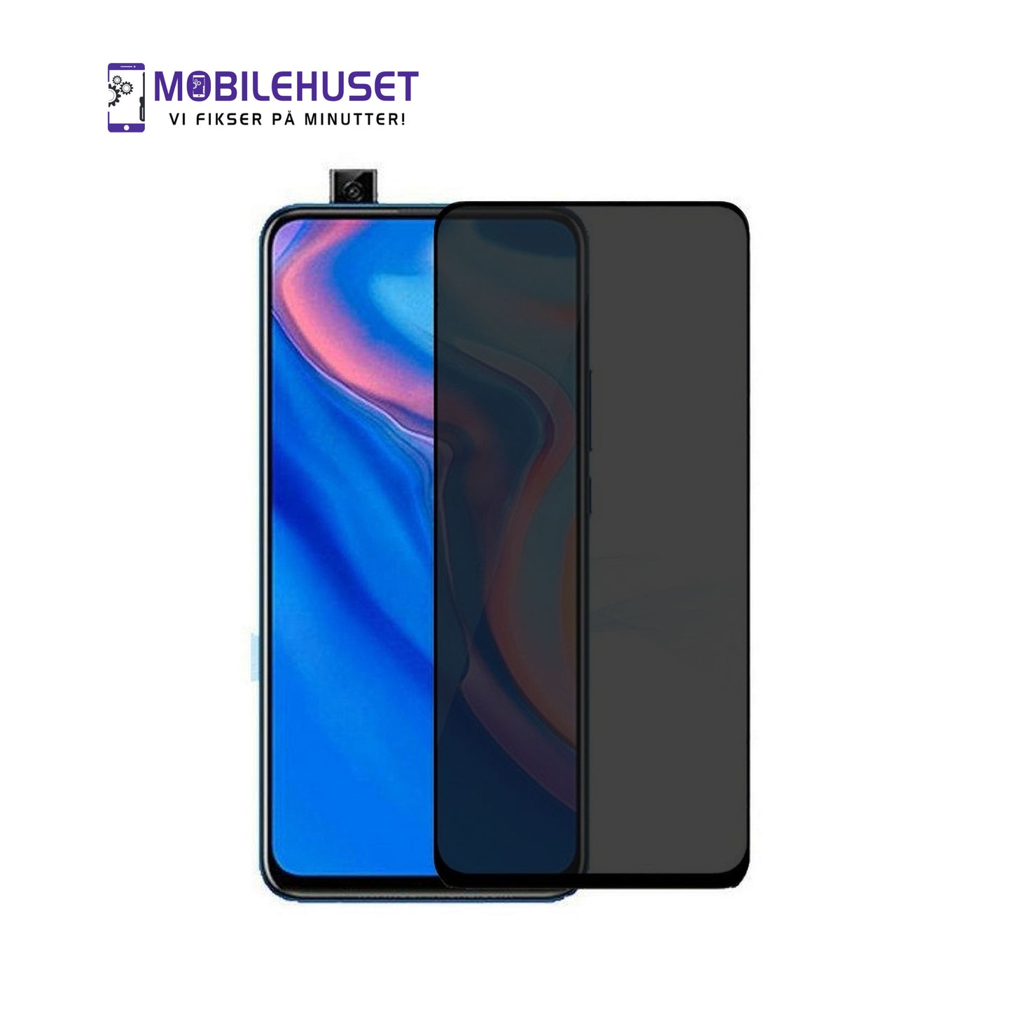 Huawei P Smart+ (2019) (POT-LX1T) Privacy Skjermbeskytter | Anti-Spy Herdet Glass i Oslo