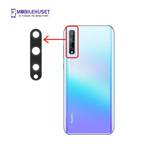 Huawei Smart S-Y8p (AQM-LX1) Kameraglass Utskifting | Rask Reparasjon av Kameralinse i Oslo