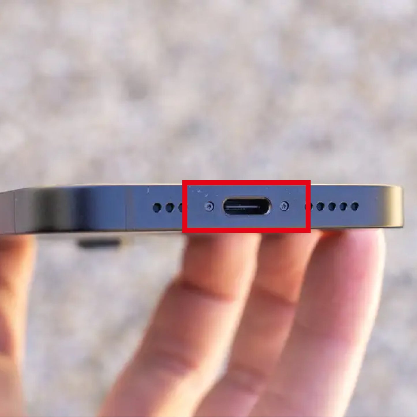 Reparasjon og utskifting av ladeport for iPhone 16E