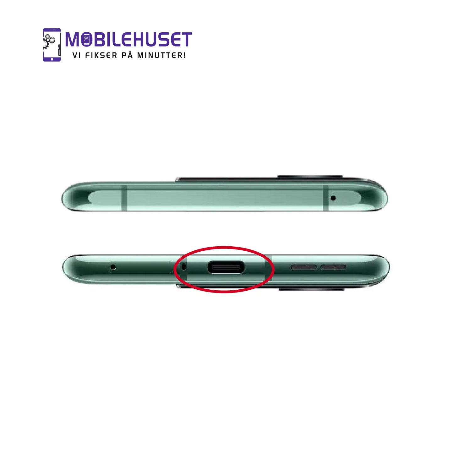 OnePlus 10 Pro Ladeport – Reparasjon Samme Dag