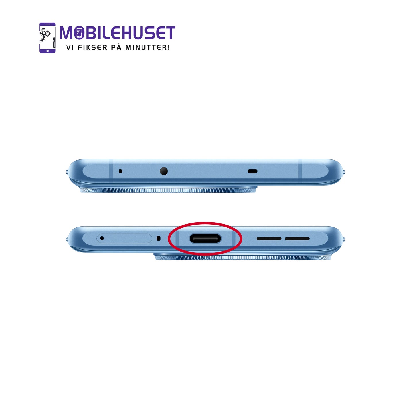 OnePlus 12R CPH2609 Ladeport – Rask & Profesjonell