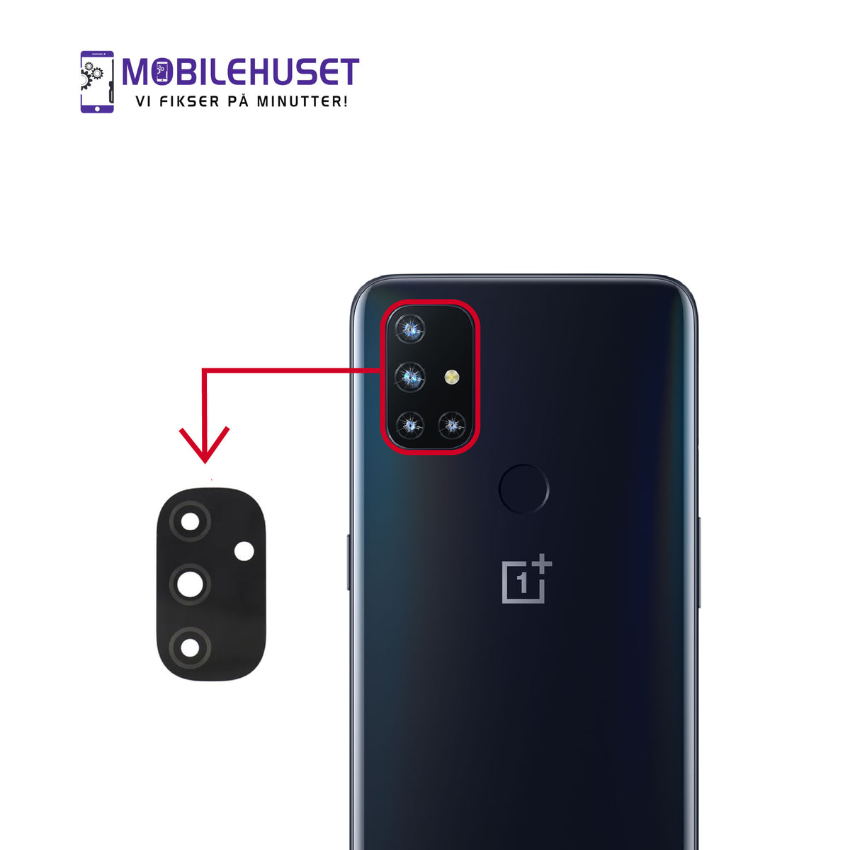 OnePlus Nord N10 5G Kamerareparasjon | Profesjonelt Kamerabytte & Samme-Dag Service Oslo