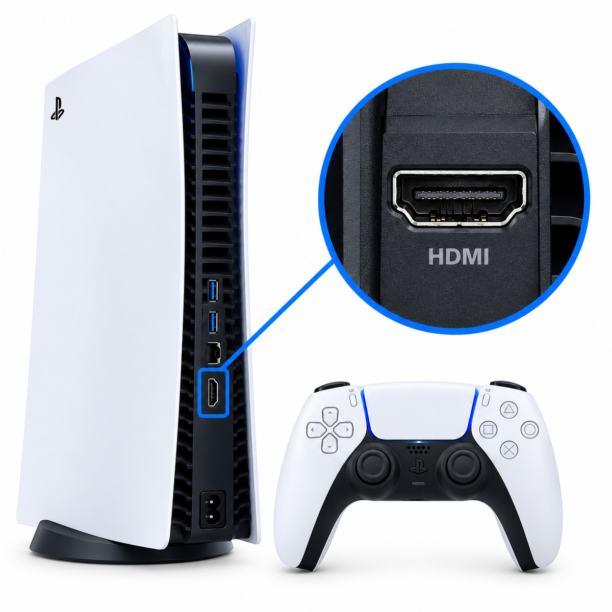 PlayStation 5, Slim og Pro HDMI-reparasjon – Rask og Profesjonell Service | Mobilehuset