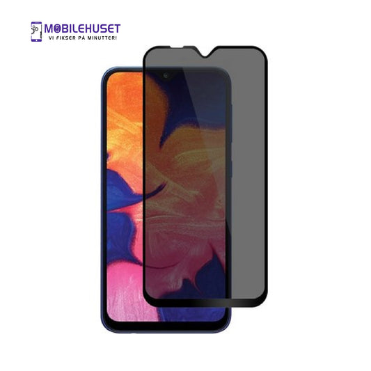 Samsung Galaxy A10 Privacy Skjermbeskytter | Anti-Spy Glass