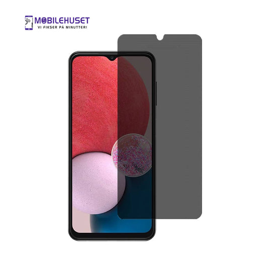 Samsung Galaxy A13 Personvern Skjermbeskytter | 9H Anti-Spy Herdet Glass