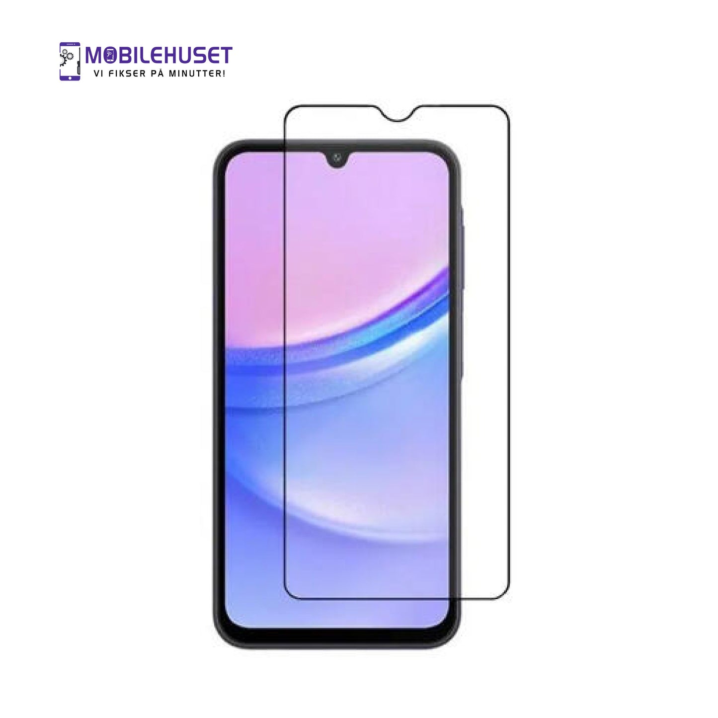 Samsung Galaxy A15 Premium Skjermbeskytter | HD Klar 9H Herdet Glass