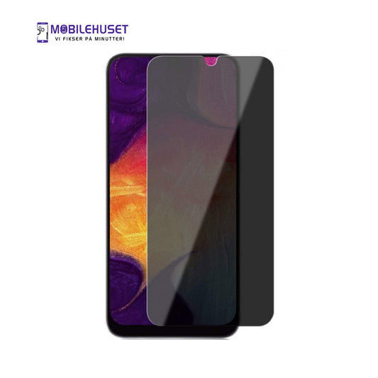 Samsung Galaxy A20 Privacy Skjermbeskytter | Anti Spy 9H Herdet Glass