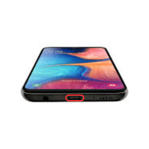 Samsung Galaxy A20e Ladeportbytte – Reparasjon