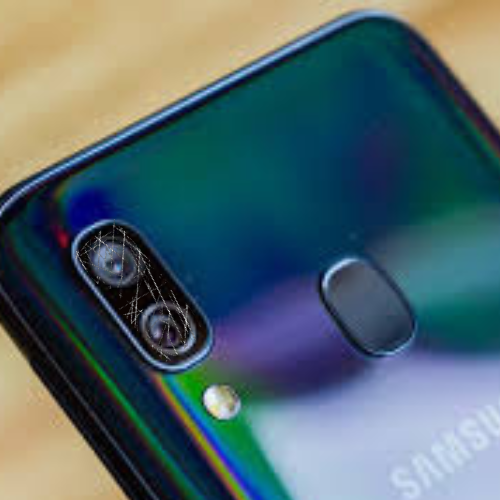 Samsung Galaxy A40 – Kamerautskifting / Kamerareparasjon