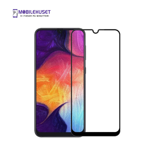 Samsung Galaxy A50 skjermbeskytter i herdet glass | HD skjermvern