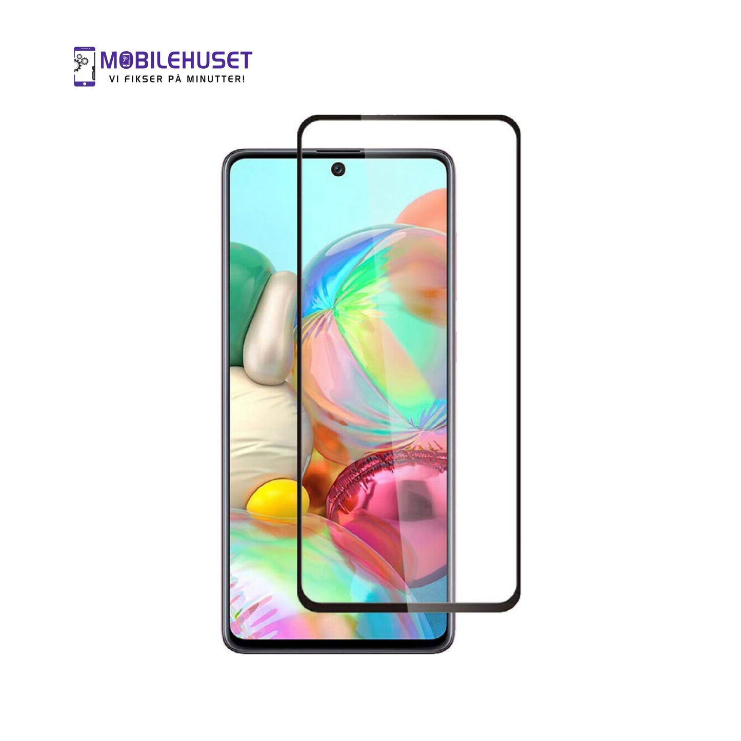Samsung Galaxy A51 Enkel Skjermbeskytter | Premium HD Klar Beskyttelse | MobileHuset Oslo