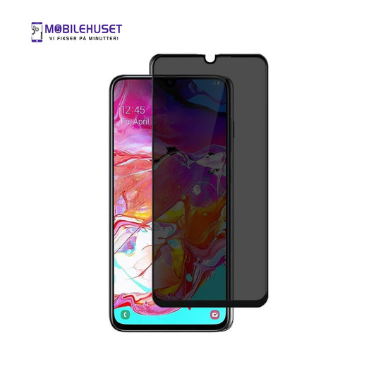 Samsung Galaxy A70 Personvern Glass | Privacy skjermbeskytter