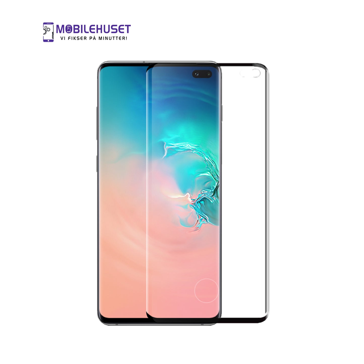 Samsung Galaxy S10 Plus Skjermbeskytter | Premium 9H Herdet Glass i HD-Kvalitet | MobileHuset