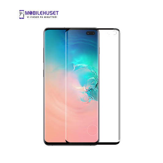 Samsung Galaxy S10 Plus skjermbeskytter | Premium 9H Herdet Glass i HD-kvalitet | MobileHuset