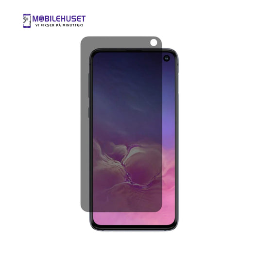 Samsung Galaxy S10e Full Dekning Personvern Skjermbeskytter