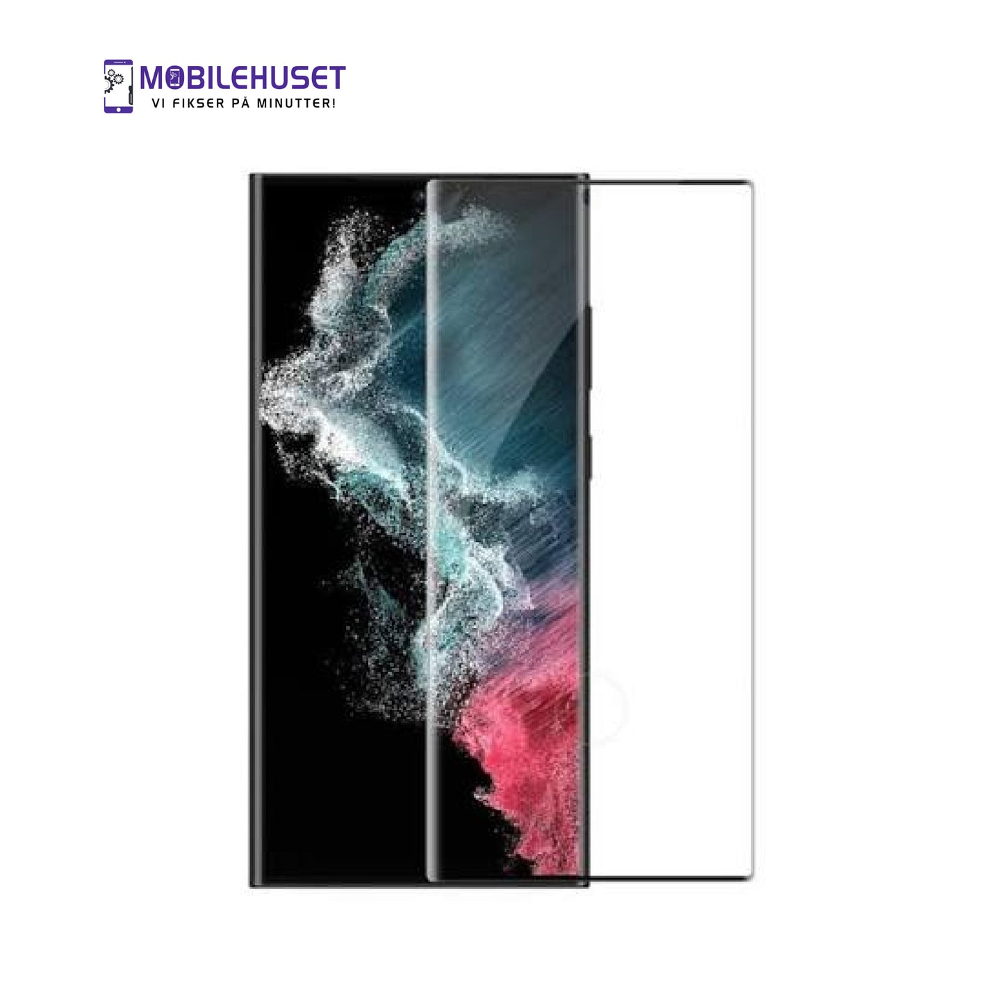 Samsung Galaxy S22 Ultra Skjermbeskytter | Premium 9H Klart Herdet Glass | MobileHuset