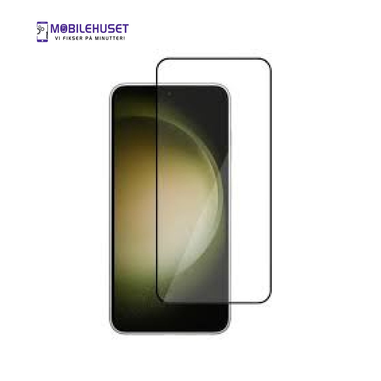 Samsung Galaxy S23 Plus Skjermbeskytter | Premium 9H Klart Herdet Glass | MobileHuset