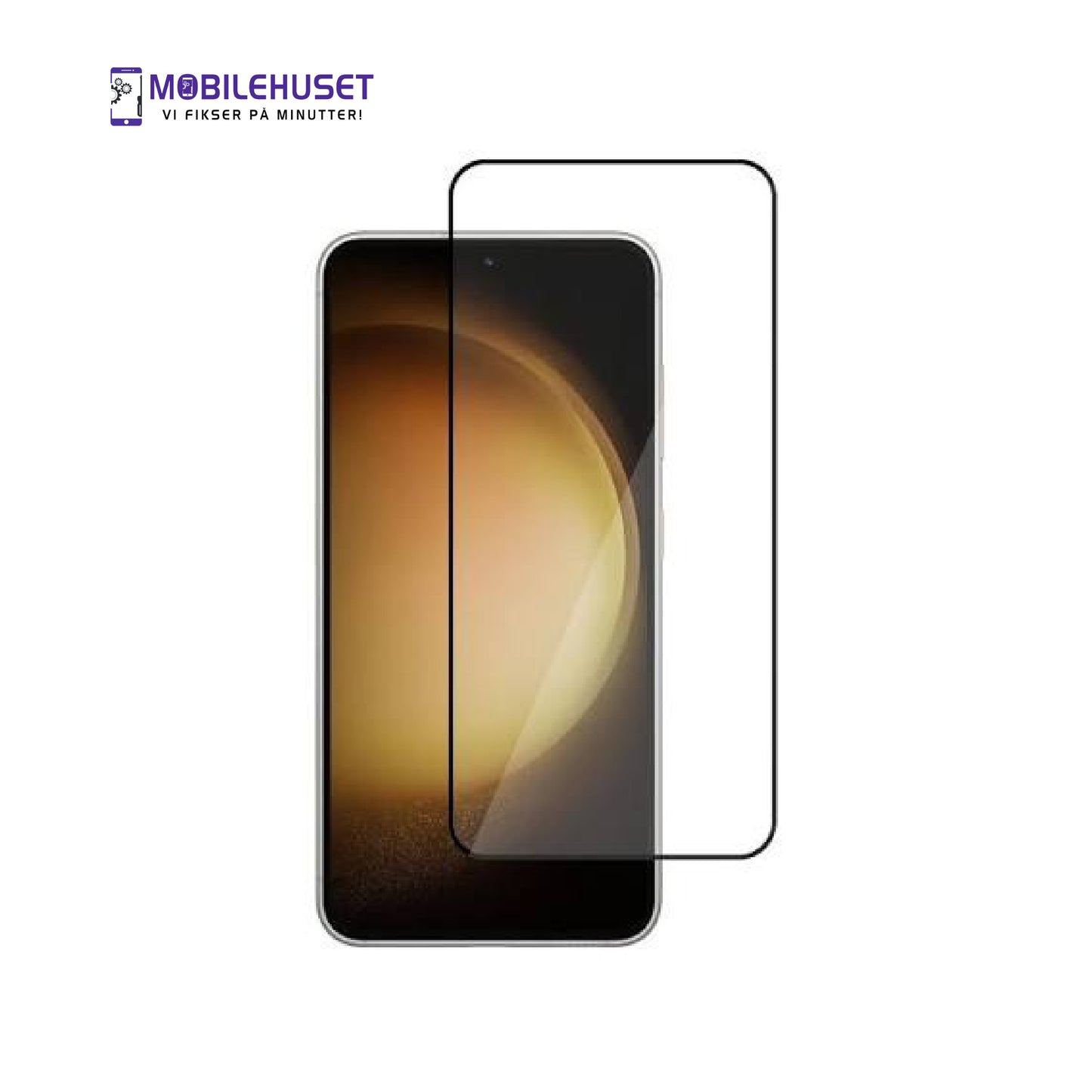 Samsung Galaxy S23 Skjermbeskytter | Premium 9H Klart Herdet Glass | MobileHuset