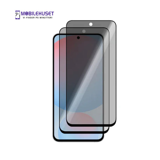 Samsung Galaxy S24 FE Privacy Skjermbeskytter | Premium 9H Herdet Glass | MobileHuset