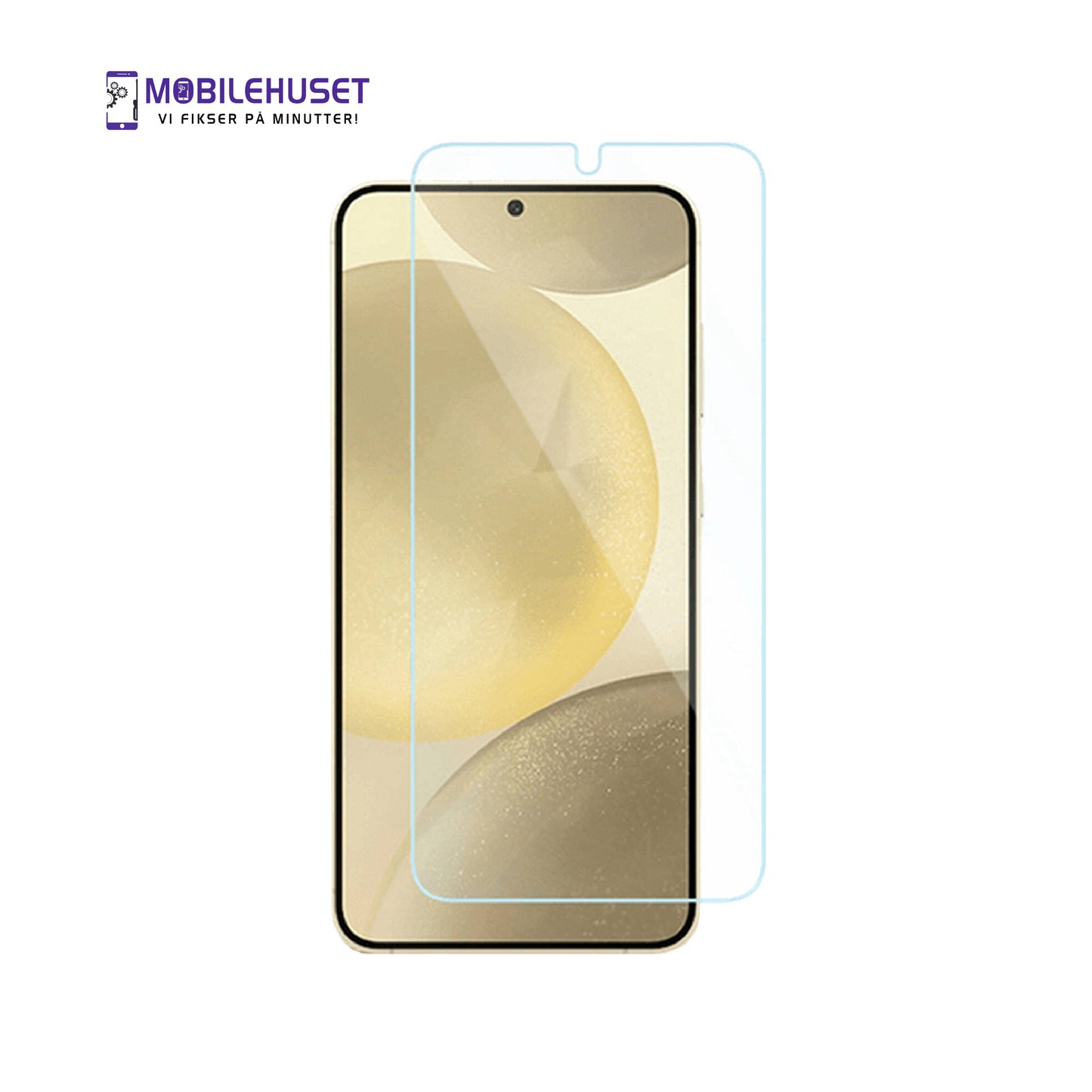 Samsung Galaxy S24 Skjermbeskytter | Premium 9H Klart Herdet Glass | MobileHuset