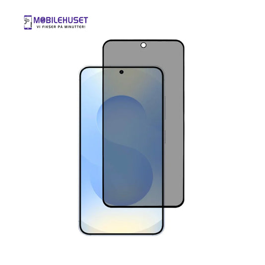 Samsung Galaxy S25 Privacy Skjermbeskytter | 9H Herdet Glass med Personvern | MobileHuset