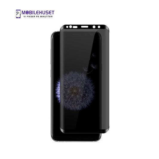 Samsung Galaxy S9 Ripebestandig Privacy Skjermbeskytter