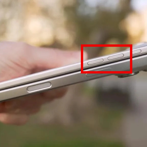 Utskifting av volumknapp på iPhone 17 - Reparasjon