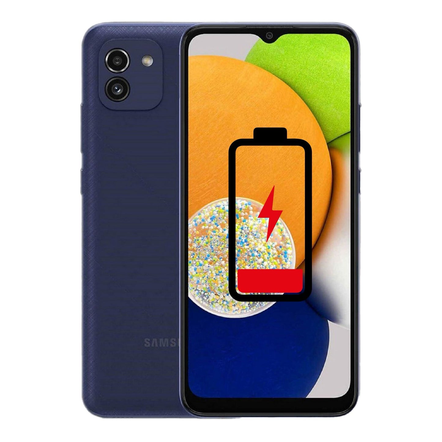 Samsung Galaxy A03 Batteri Utskifting – Reparasjon