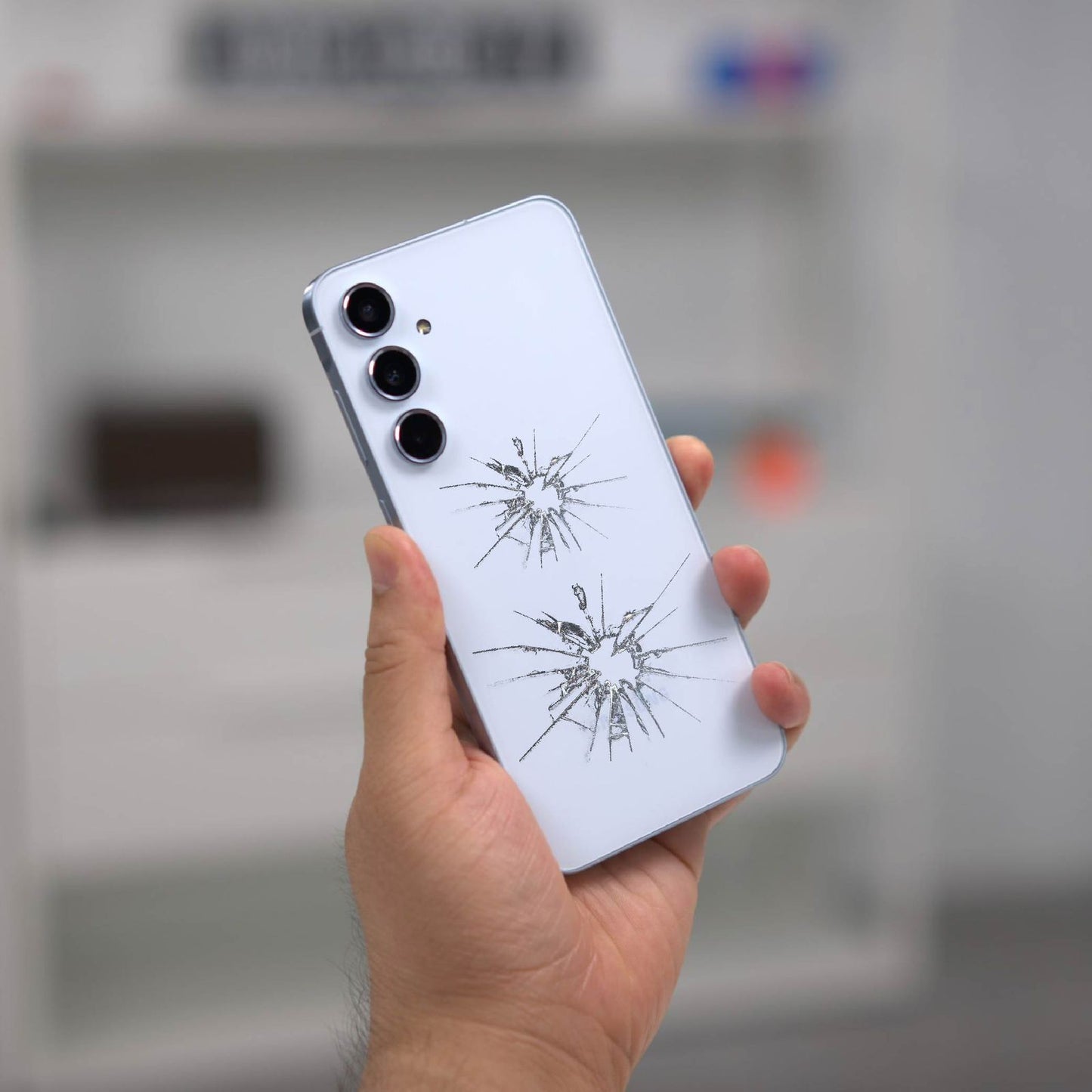 Samsung Galaxy A55 Bakglassbytte – Reparasjon