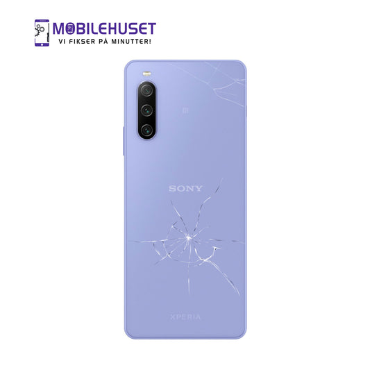 Sony Xperia 10 IV bakdeksel reparasjon og bytte – rask og pålitelig service