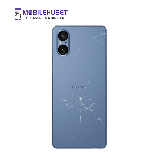 Sony Xperia 5 V bakdeksel reparasjon Oslo | Rask service samme dag