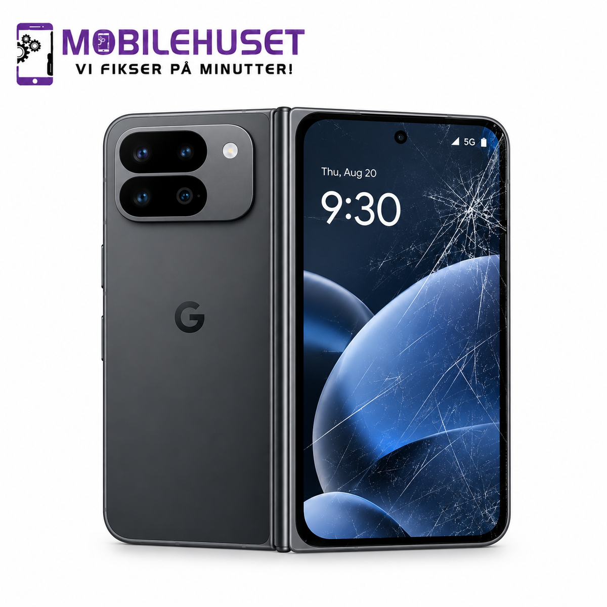 Google Pixel 10 Pro Fold Ytre Skjerm – Skjermbytte av høy kvalitet