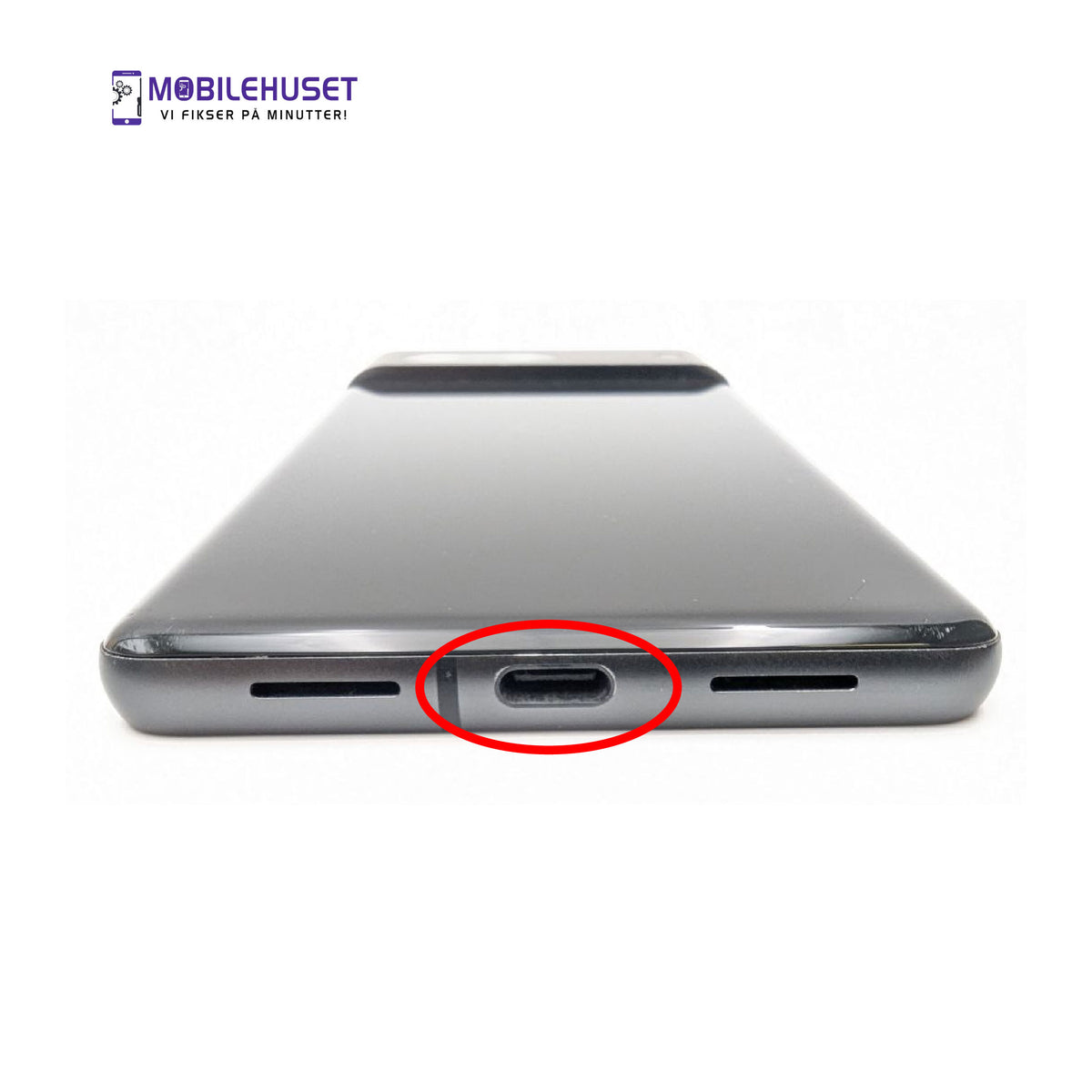 Google Pixel 7 lader ikke? Reparasjon av ladeport | Mobilehuset