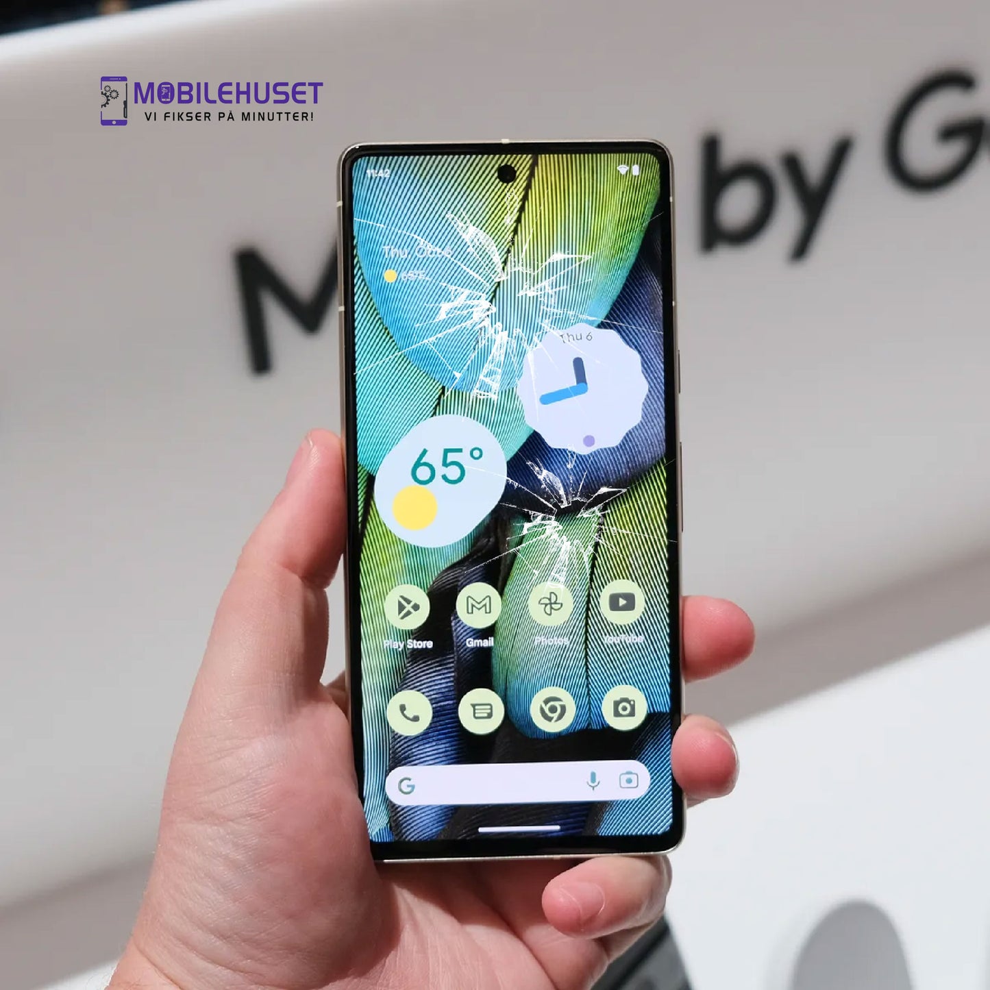 Google Pixel 7 Pro Skjermbytte
