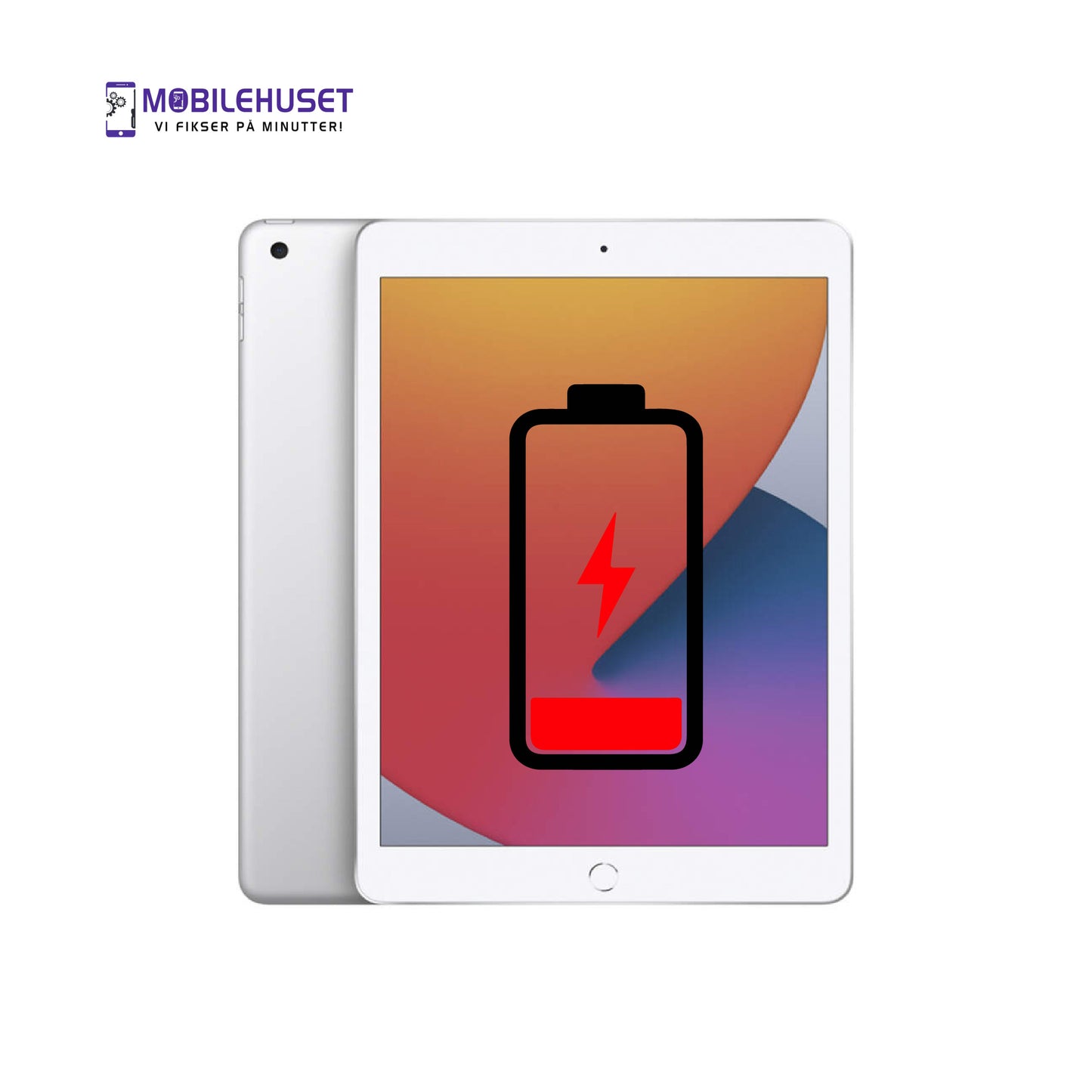 iPad 10.2-inch (8. generasjon) Batteribytte i Oslo