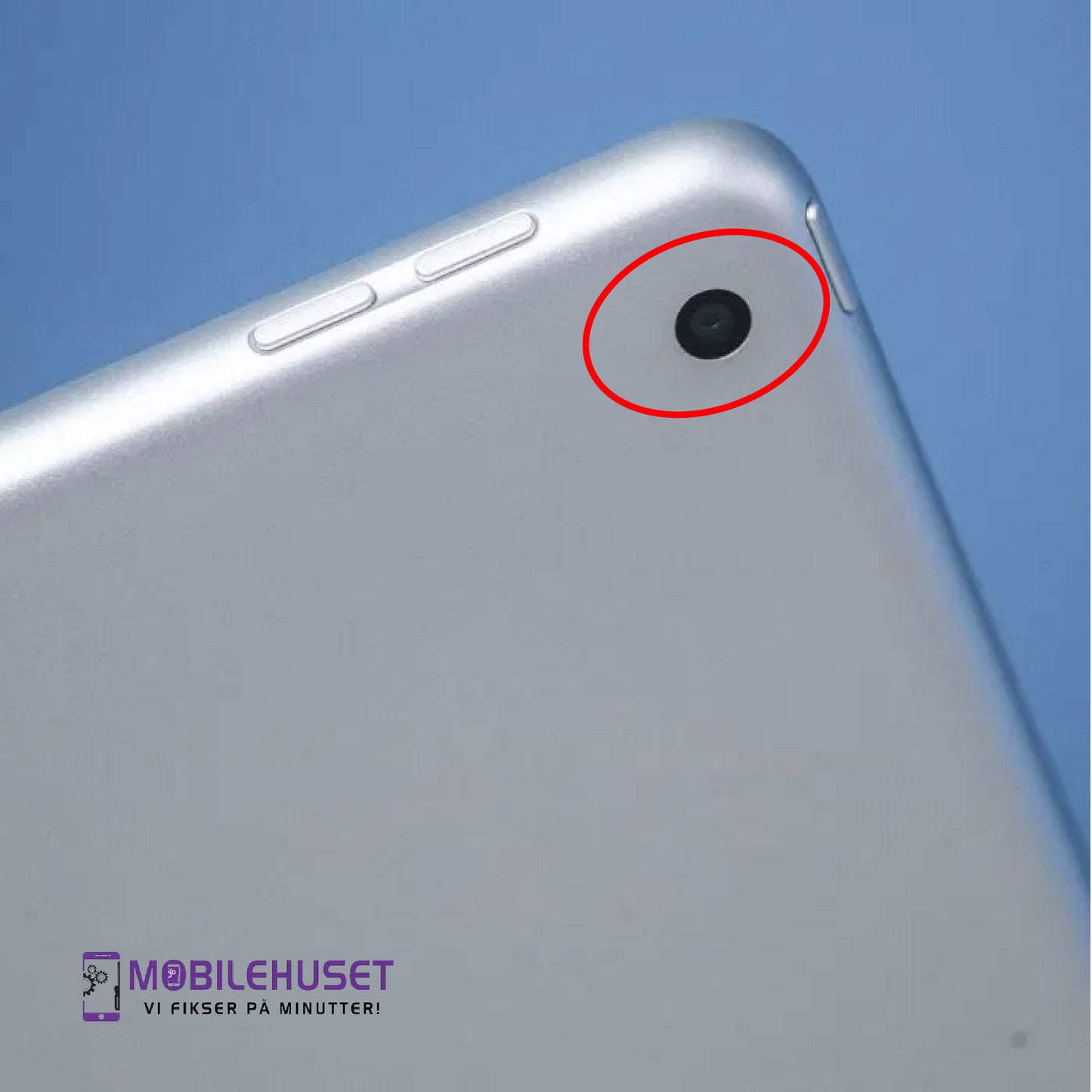 iPad 10.2‑inch 9th generation Kamera Reparasjon